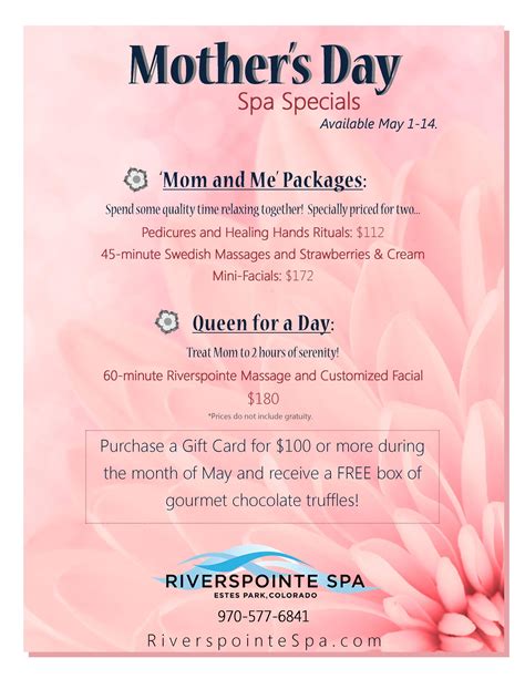 Massage Your Mom for Mothers Day